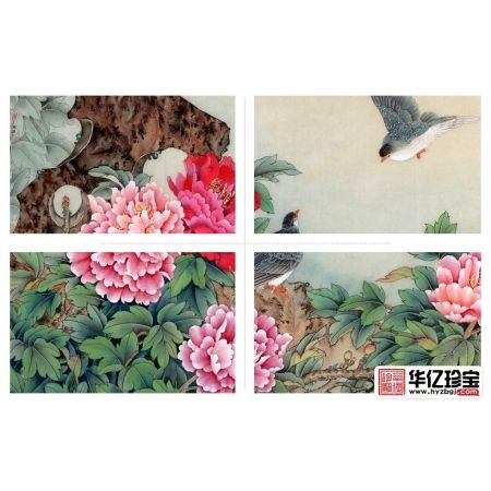 实力派画家王一容新品四尺国画牡丹《富贵永固》