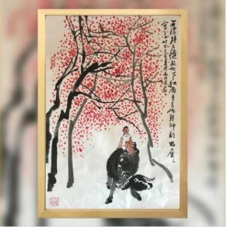 国画大师高明远《五牛纳?！诽鬃? /></a></div>
	<div   id=