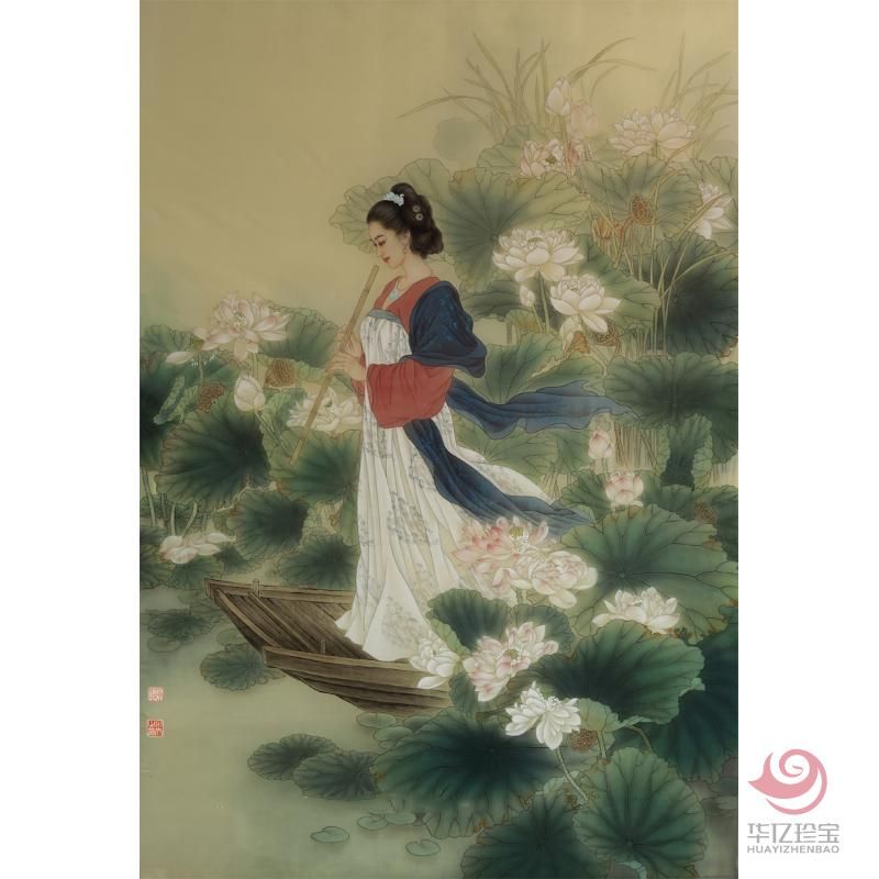 赵永夫《碧水幽荷》114x168cm